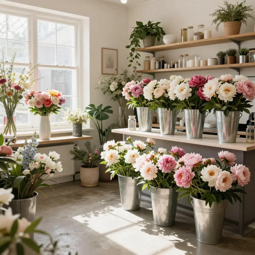 Inside our floral design studio